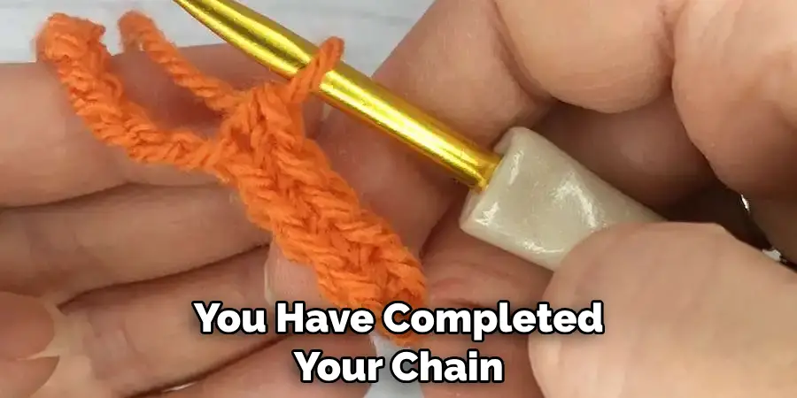 You Have Completed Your Chain