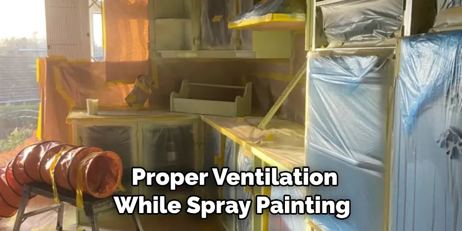 Proper Ventilation While Spray Painting