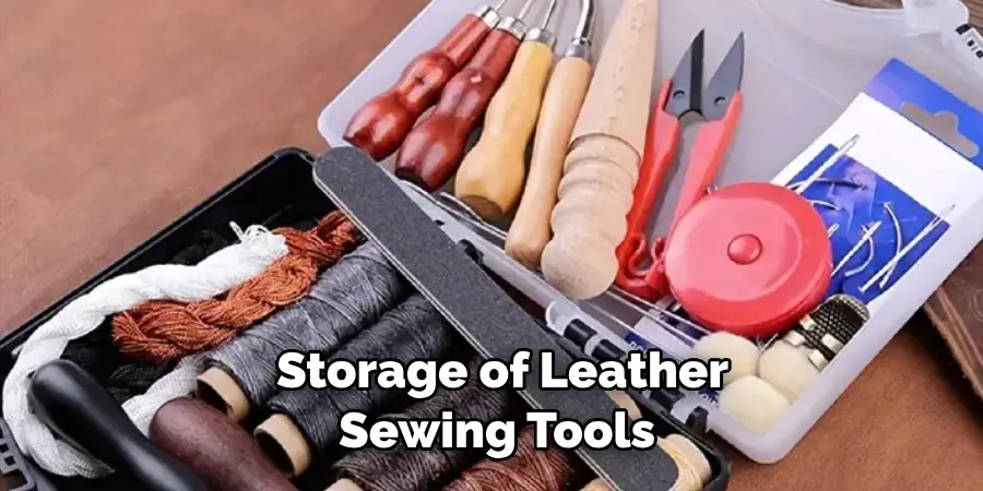 Storage of Leather Sewing Tools