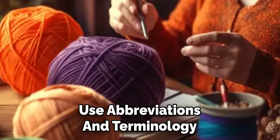 Use Abbreviations And Terminology