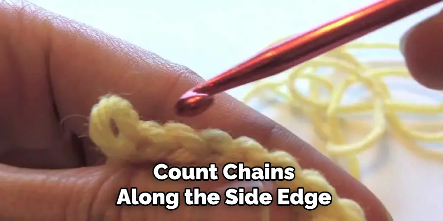 Count Chains Along the Side Edge