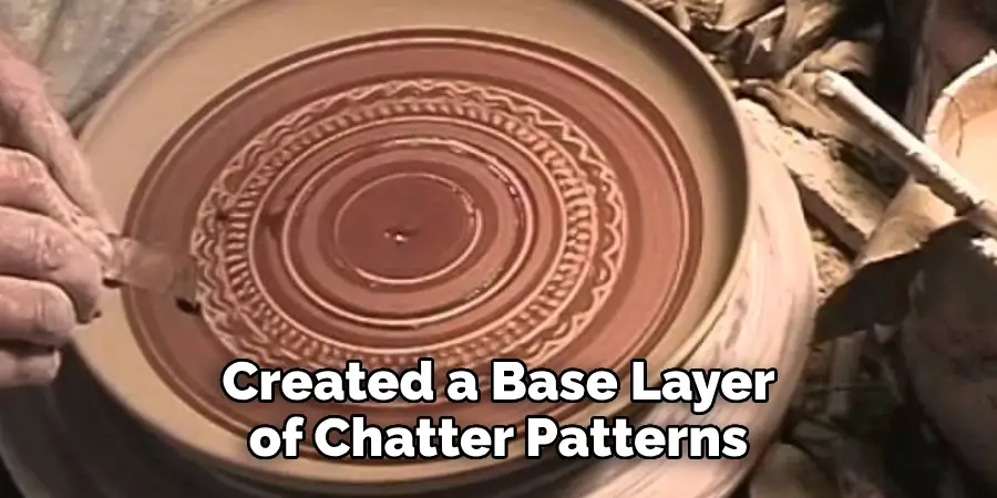 Created a Base Layer of Chatter Patterns