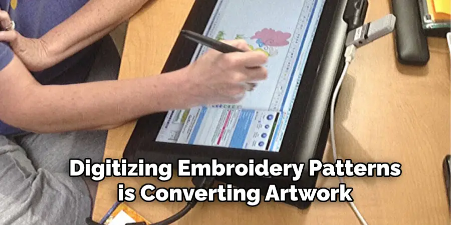 Digitizing Embroidery Patterns is Converting Artwork