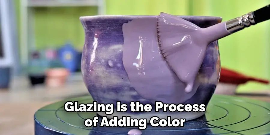 Glazing is the Process of Adding Color