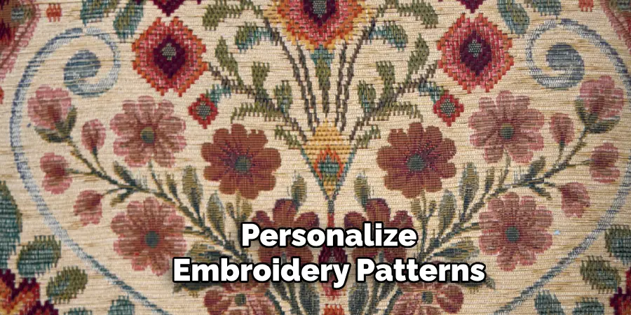 Personalize Embroidery Patterns