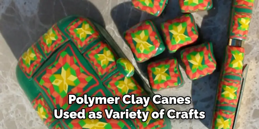 Polymer Clay Canes Used as Variety of Crafts
