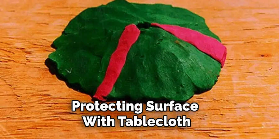 Protecting Surface With Tablecloth