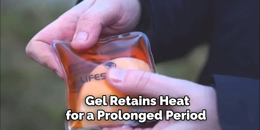 Gel Retains Heat for a Prolonged Period