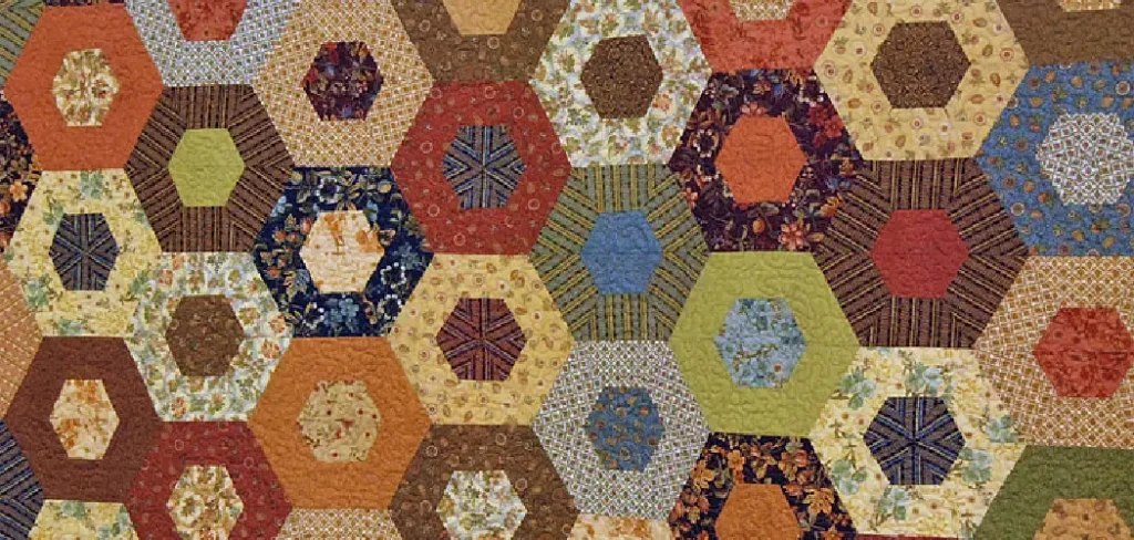 How to Finish Hexagon Quilt
