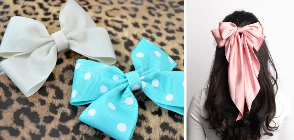 How to Make Bows for Hair