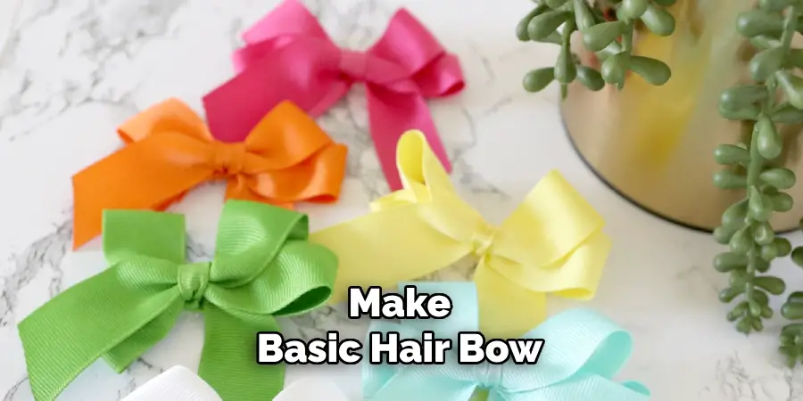 Make Basic Hair Bow