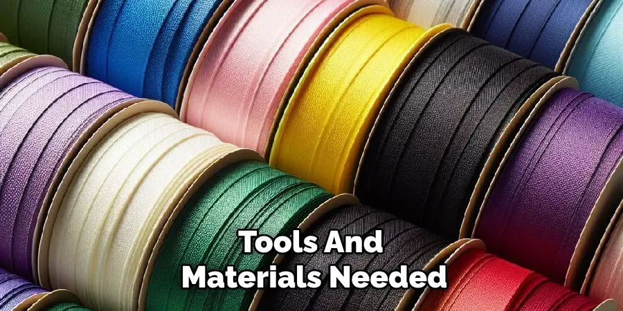 Tools And Materials Needed