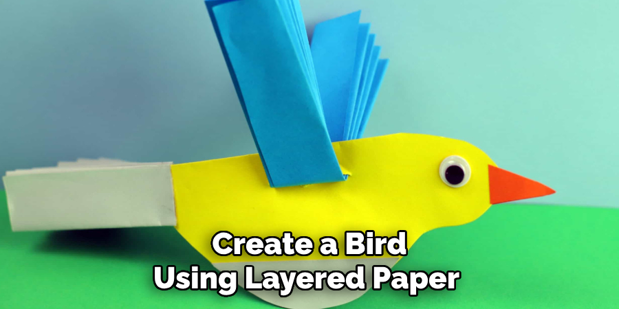 Create a Bird Using Layered Paper 