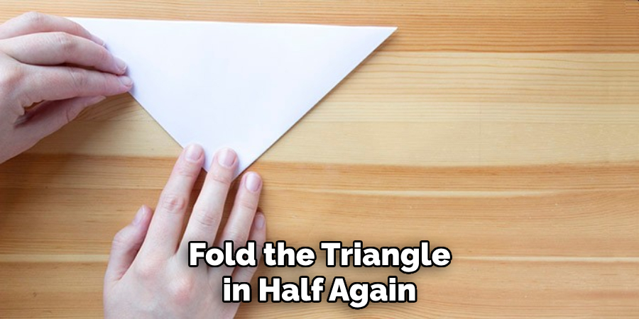 Fold the Triangle in Half Again