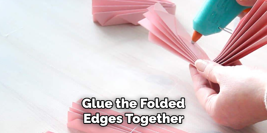 Glue the Folded Edges Together