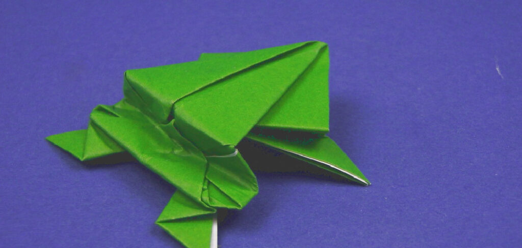 How to Make a Frog Origami