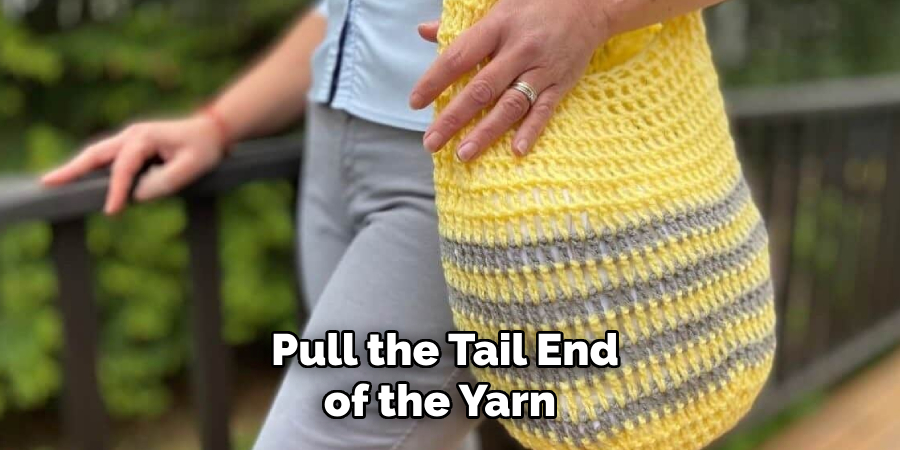 Pull the Tail End of the Yarn 