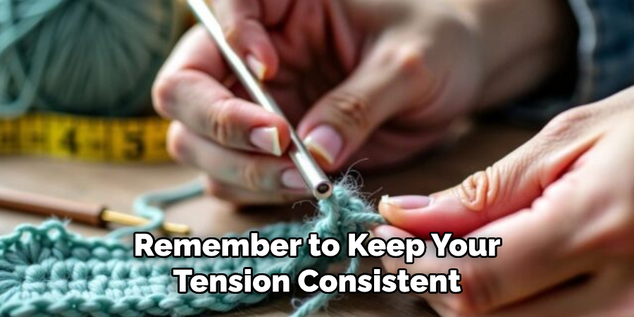 Remember to Keep Your Tension Consistent