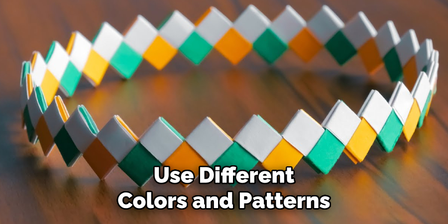 Use Different Colors and Patterns