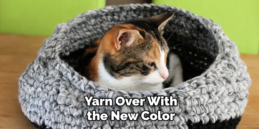 Yarn Over With the New Color