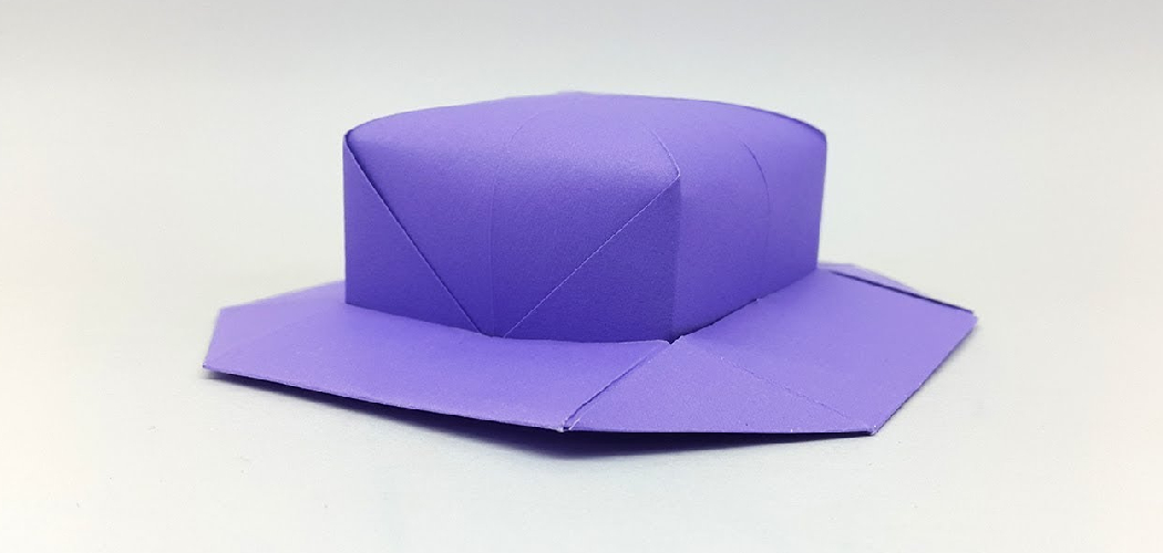 how to make hat with paper