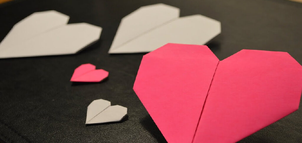 how to make paper hearts