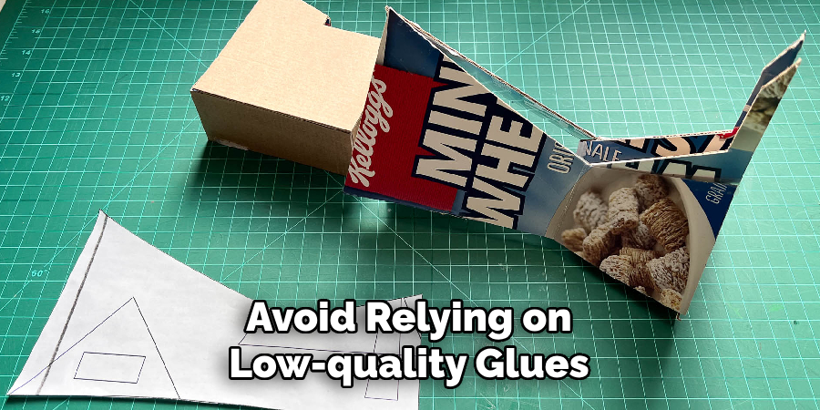 Avoid Relying on Low-quality Glues