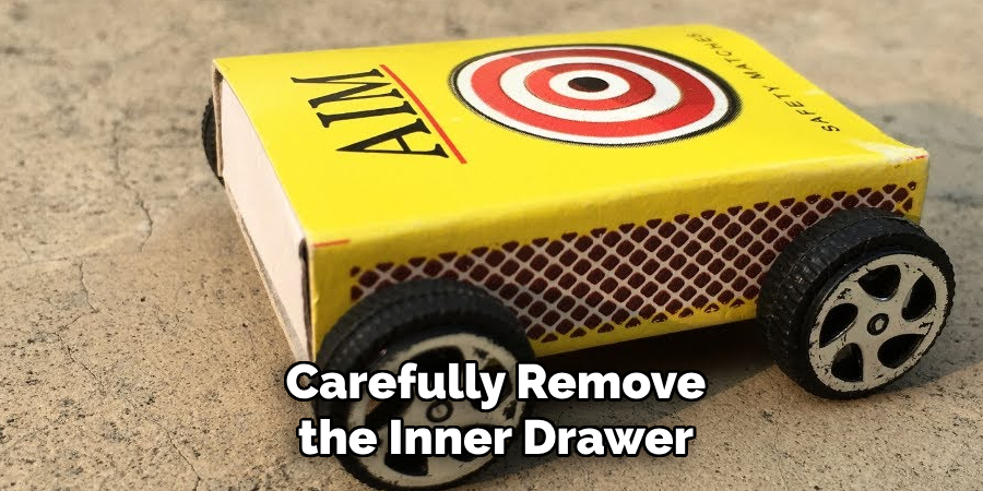 Carefully Remove the Inner Drawer