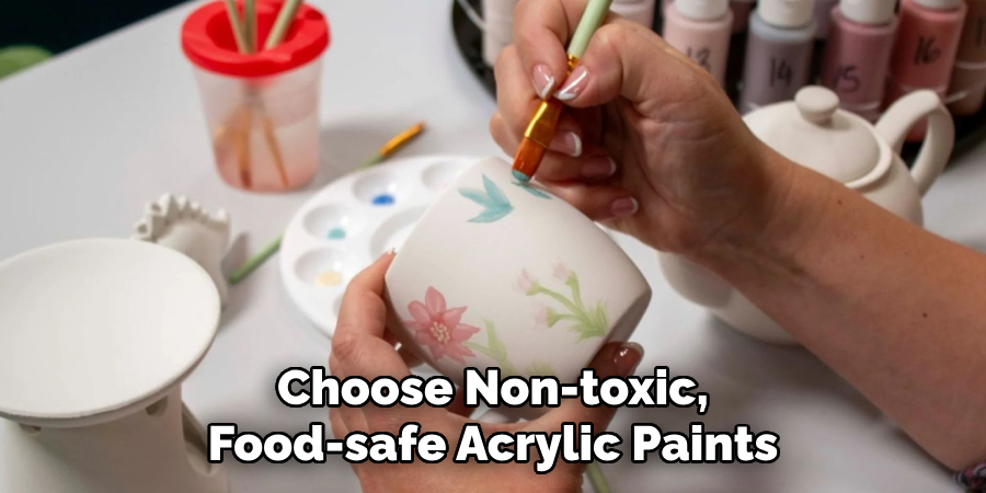 Choose Non-toxic, Food-safe Acrylic Paints