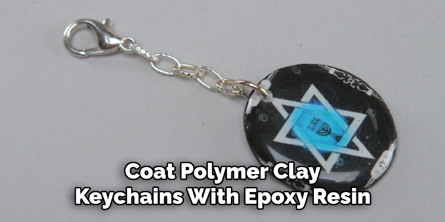 Coat Polymer Clay Keychains With Epoxy Resin