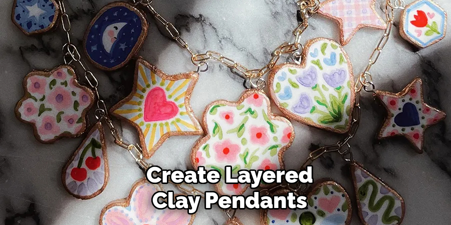 Create Layered Clay Pendants