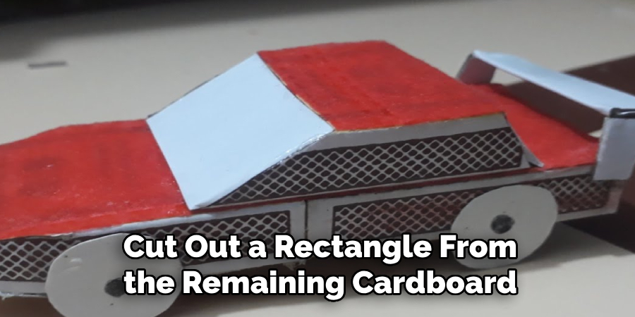 Cut Out a Rectangle From the Remaining Cardboard