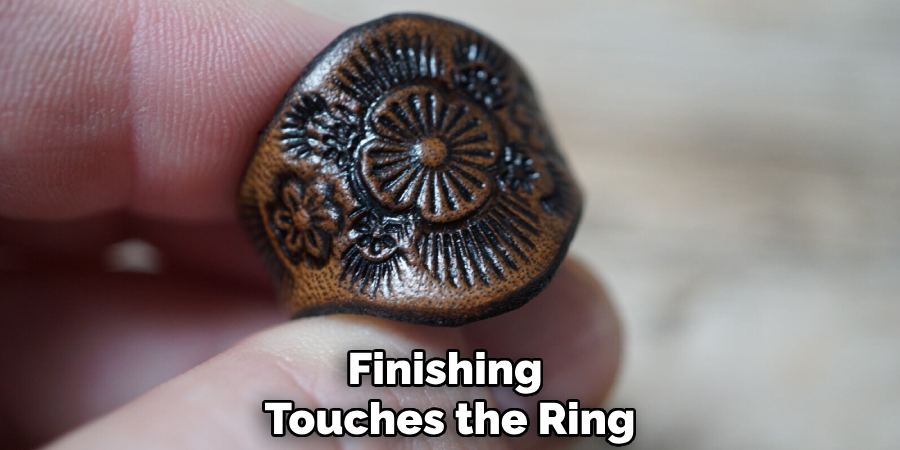 Finishing Touches the Ring