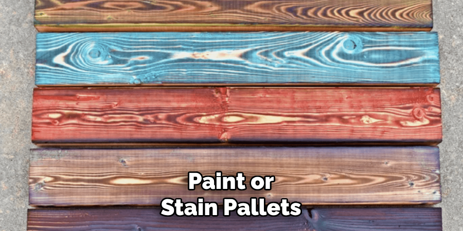 Paint or Stain Pallets