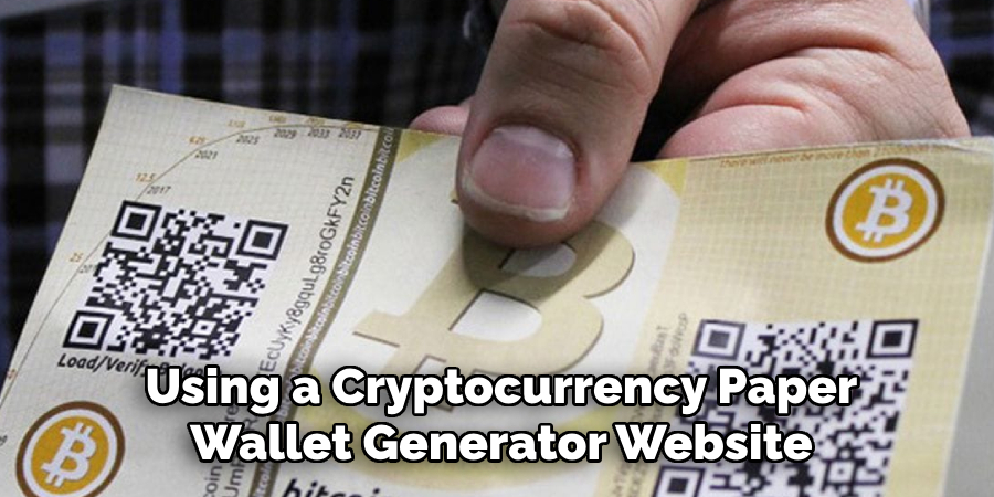 Using a Cryptocurrency Paper Wallet Generator Website