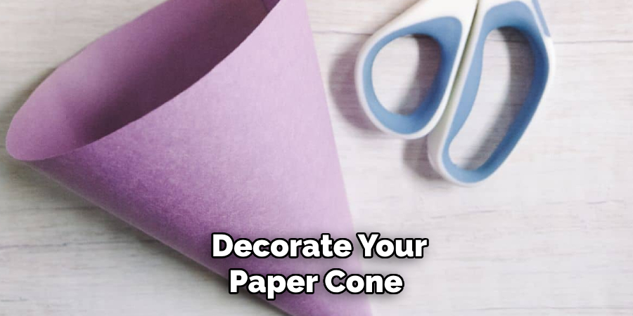 Decorate Your Paper Cone