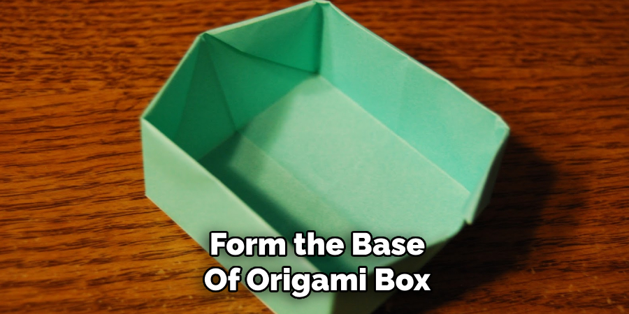 Form the Base Of Origami Box