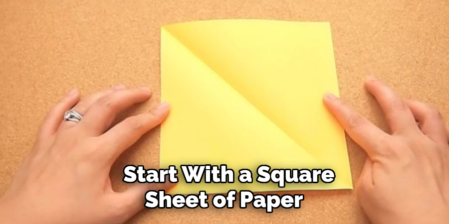 Start With a Square
Sheet of Paper