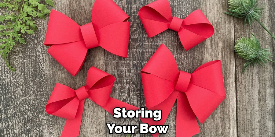 Storing
Your Bow