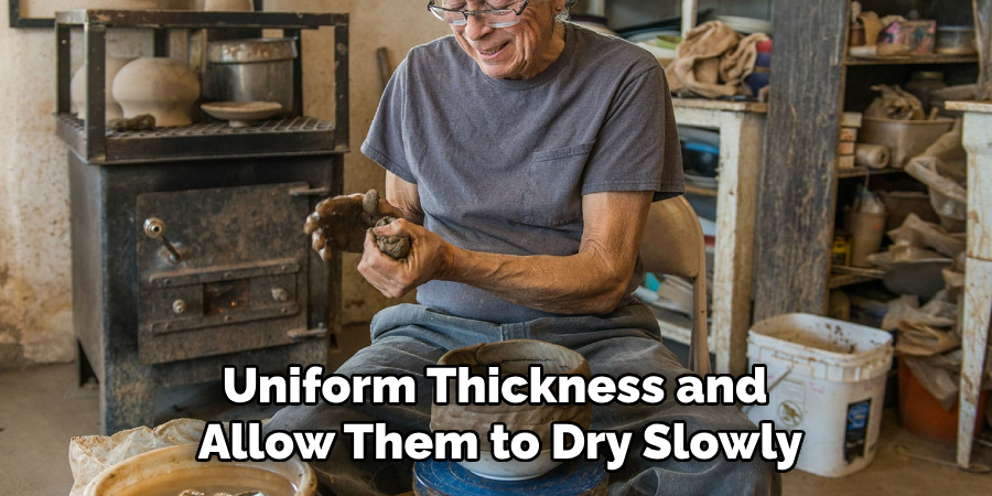 Uniform Thickness and
Allow Them to Dry Slowly