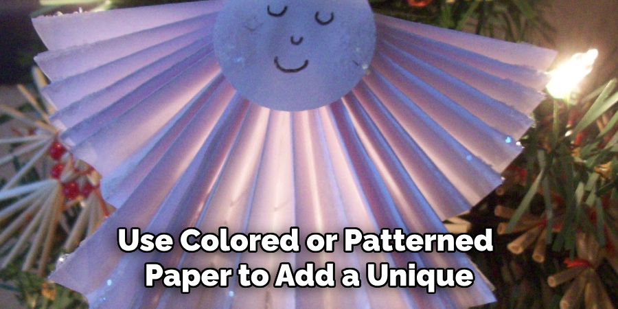 Use Colored or Patterned
Paper to Add a Unique