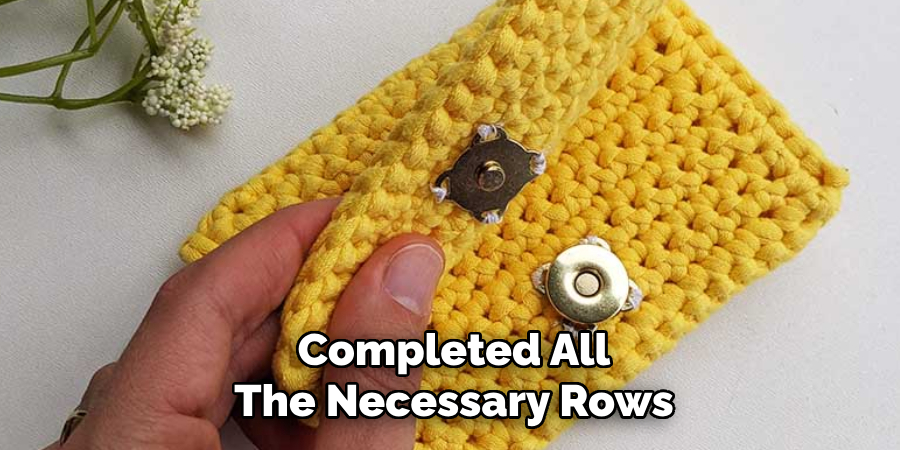 Completed All
The Necessary Rows
