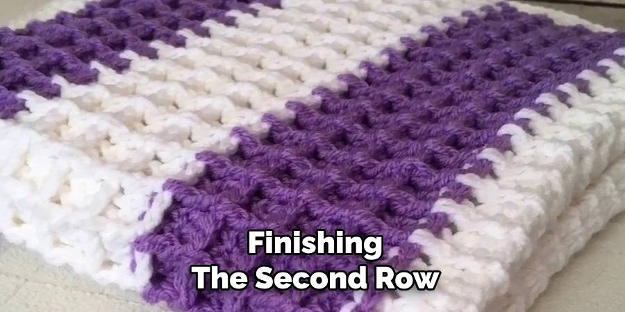 Finishing
The Second Row