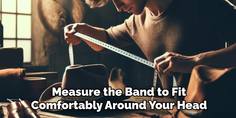 Measure the Band to Fit
Comfortably Around Your Head