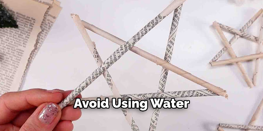 Avoid Using Water