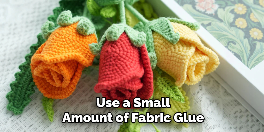 Use a Small Amount of Fabric Glue