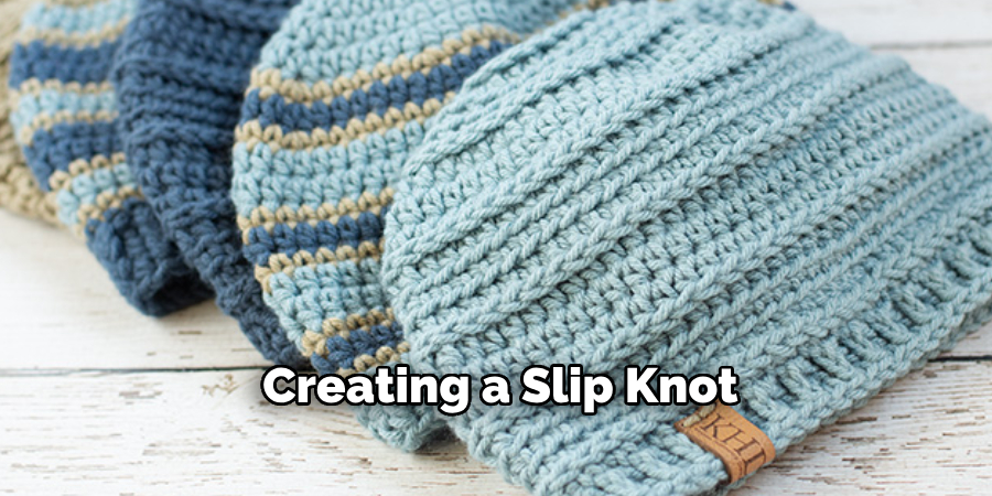 Creating a Slip Knot