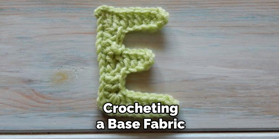 Crocheting a Base Fabric