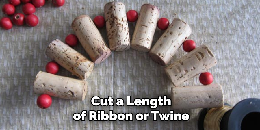 Cut a Length of Ribbon or Twine