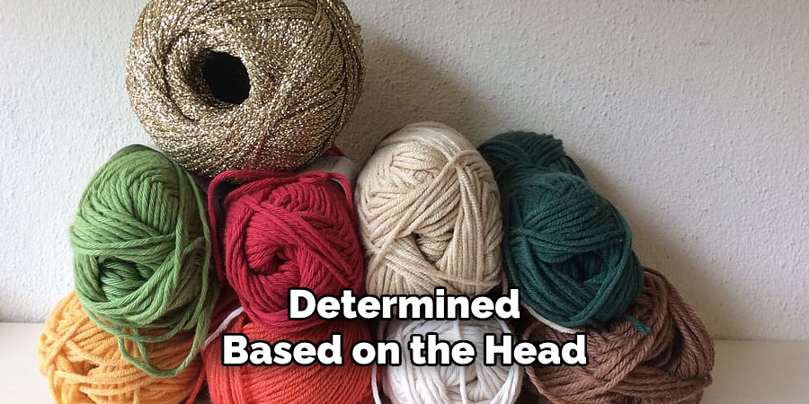 Determined Based on the Head